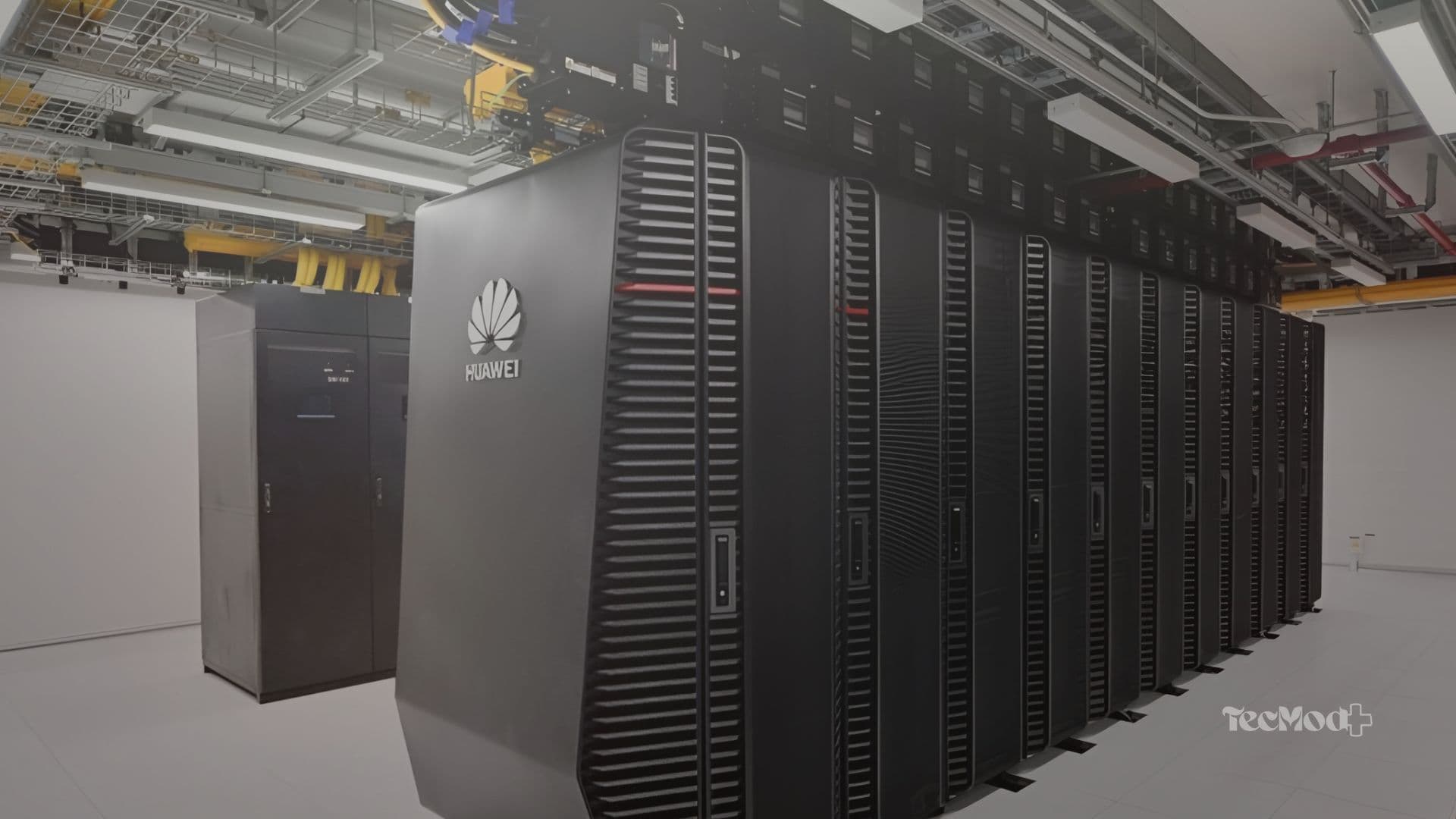 Modelo de IA generativa GLM-Image sendo treinado em servidores com chips Ascend da Huawei.