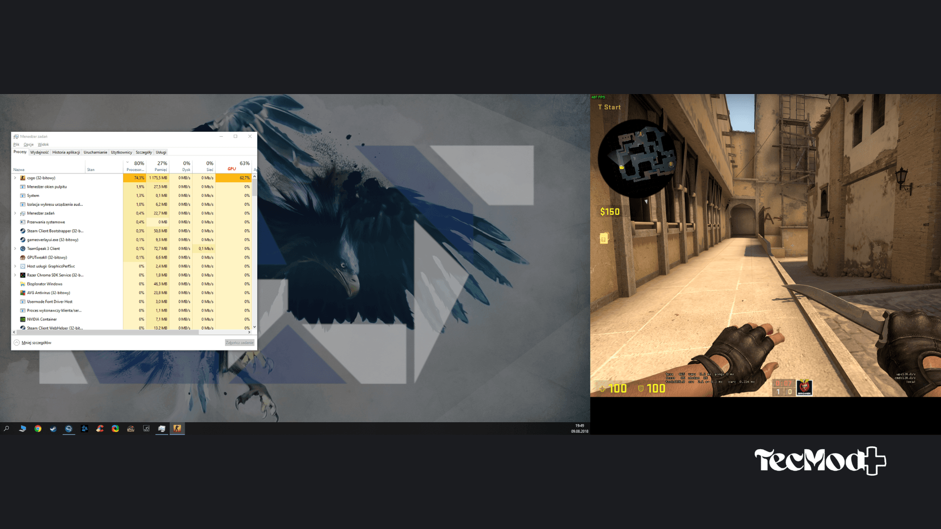 Função da CPU e da GPU durante a execução de jogos.